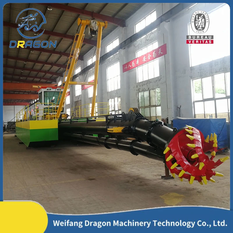 Water Flow 3000m3 5000m3 Hydraulic Control Diesel Enigne 16 Inch Cutter Suction Dredger Used in River /Lake /Sea /Reservoir /Port /Dredging Project