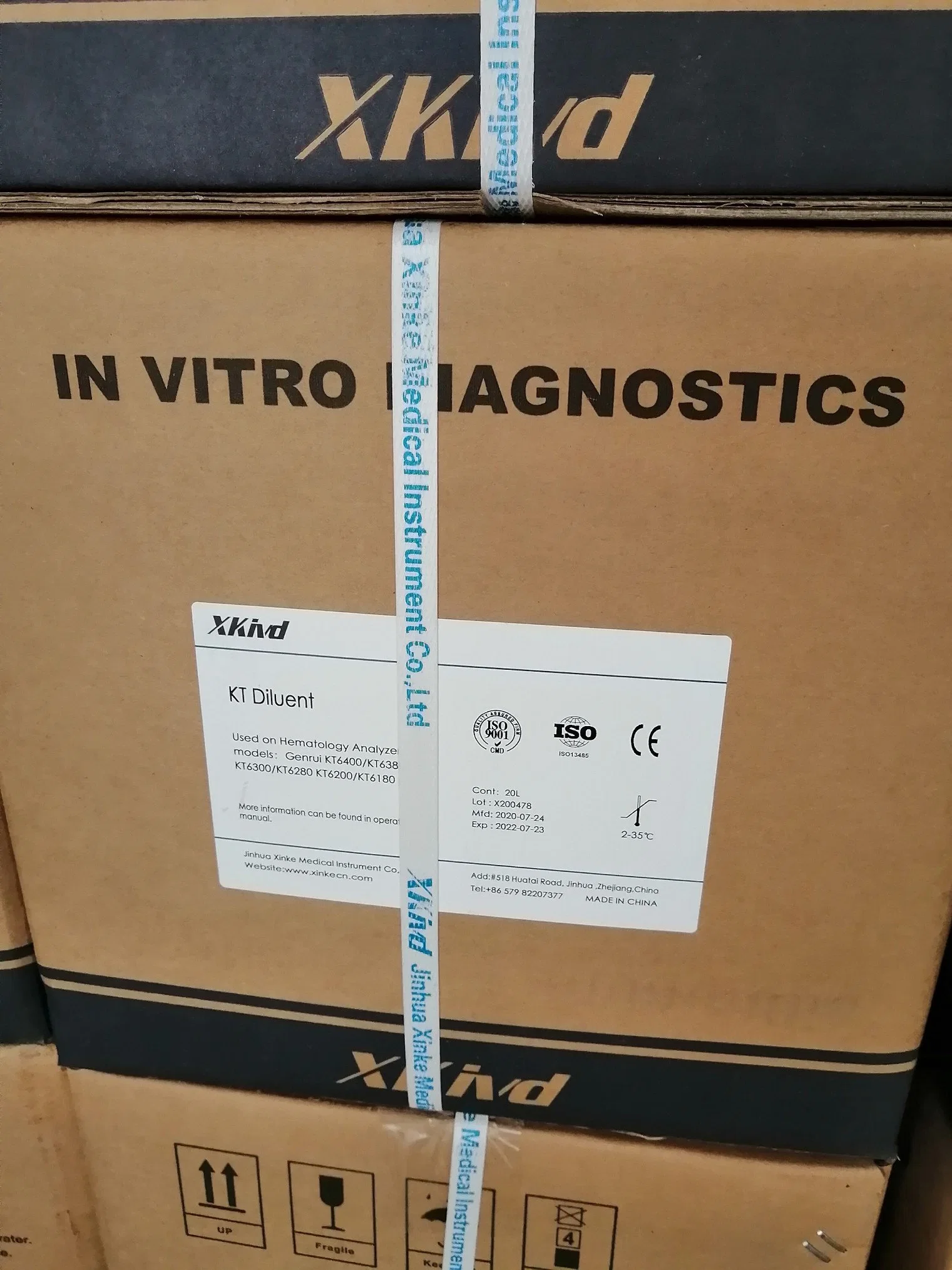 Diluent Hemolysin for Genrui Kt6200 Kt6300 Hematology Analyzer