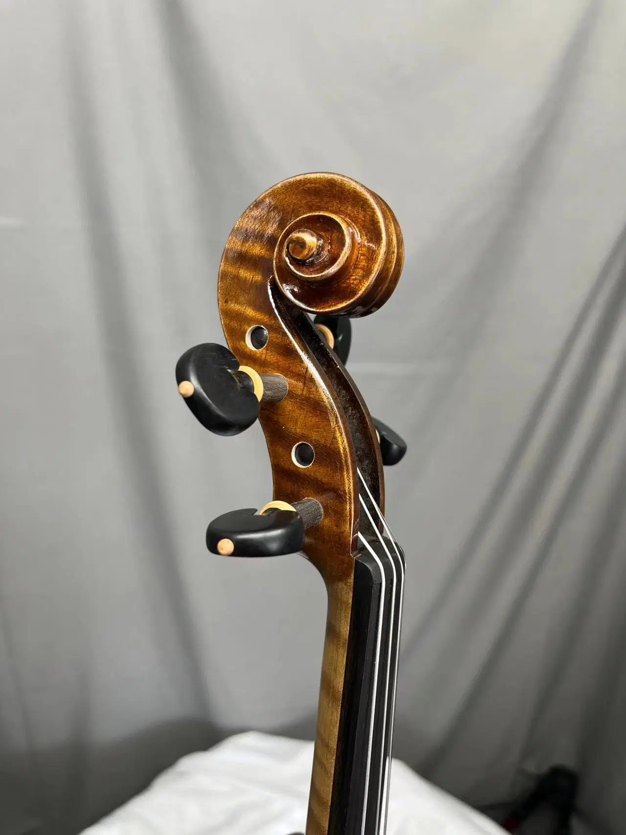 Sinomusik Hand Rubbed Antique Dark Brown Colour Violin for Sale