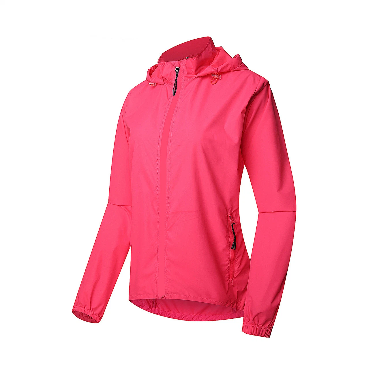 Veste de cyclisme veste d'extérieur coupe-vent à capuche protection UV vêtements de sport respirants
