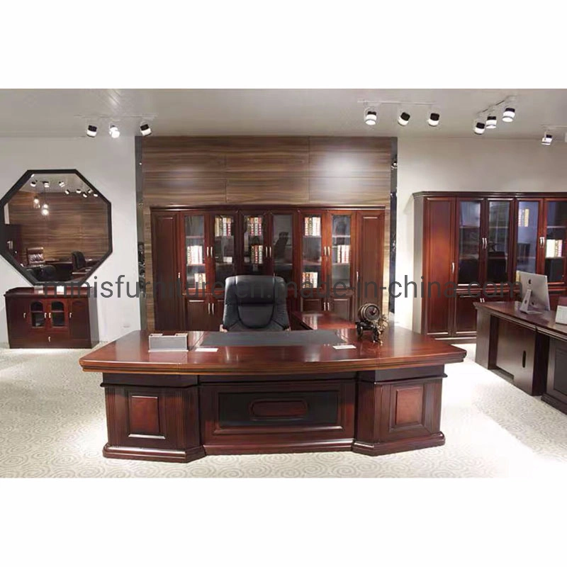 (MN-OD301) China Manufacturing Furniture Executive MDF Veneer Office Table Manager Recepção