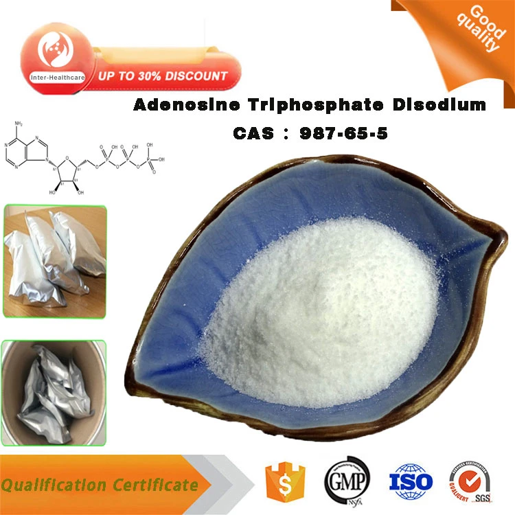 High Purity 99% ATP Adenosine Triphosphate Disodium Powder CAS 987-65-5 Adenosine Triphosphate