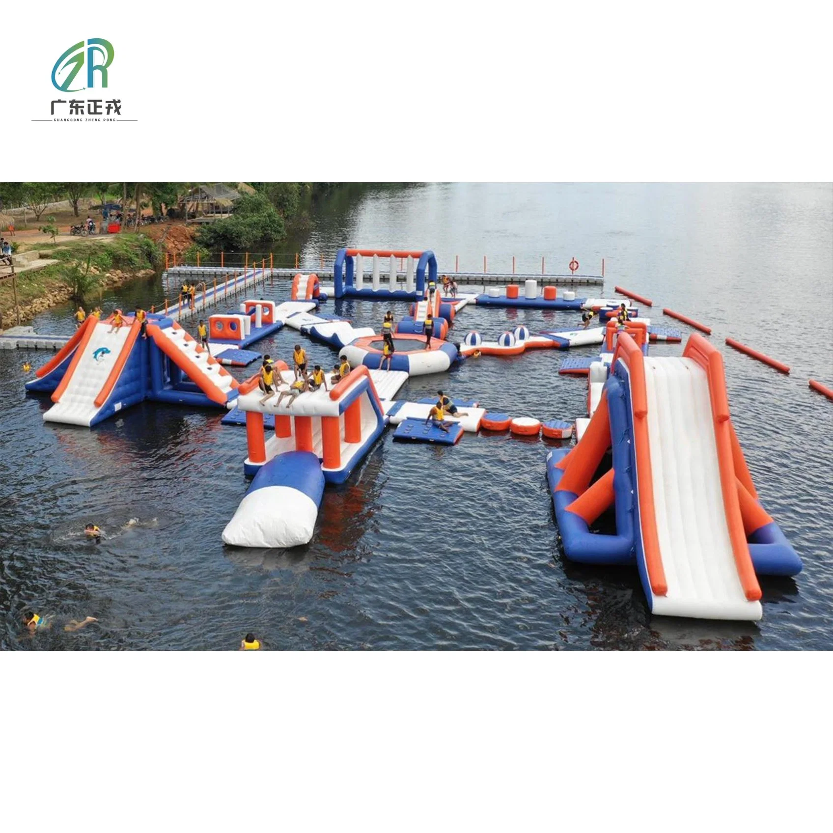 New Design Mobile Kids Inflatable Amusement Water Park for Sports and Leisure Water Park