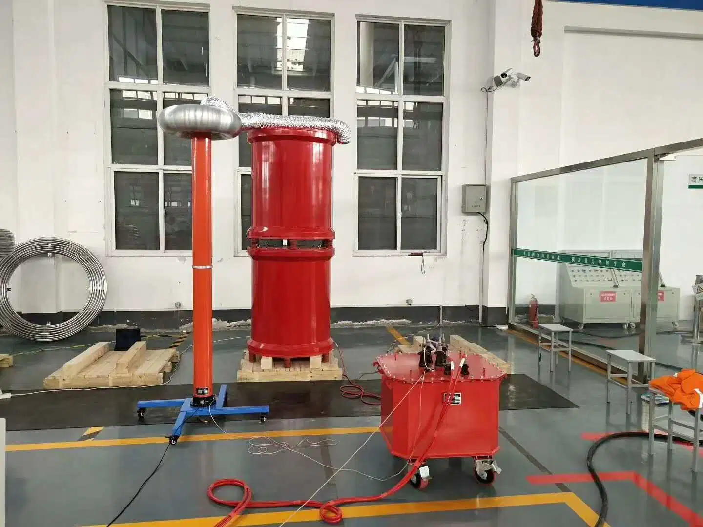 CVT 108kVA 108kv 4 Reactors Variable Frequency AC Resonant Test System