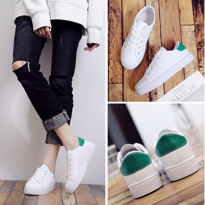 Low MOQ China Fashion Comfortable Online White Shoes for Women