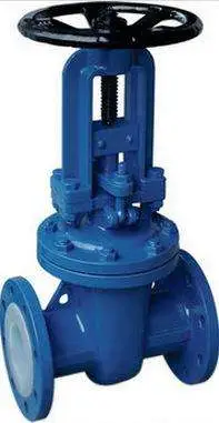 Chemical Plant PTFE Lined Gate Valve