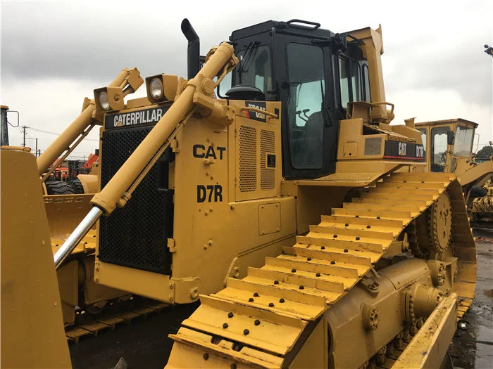 Cat 90% New Condition Bulldozer Earth Moving Equipment D7r for Road Works