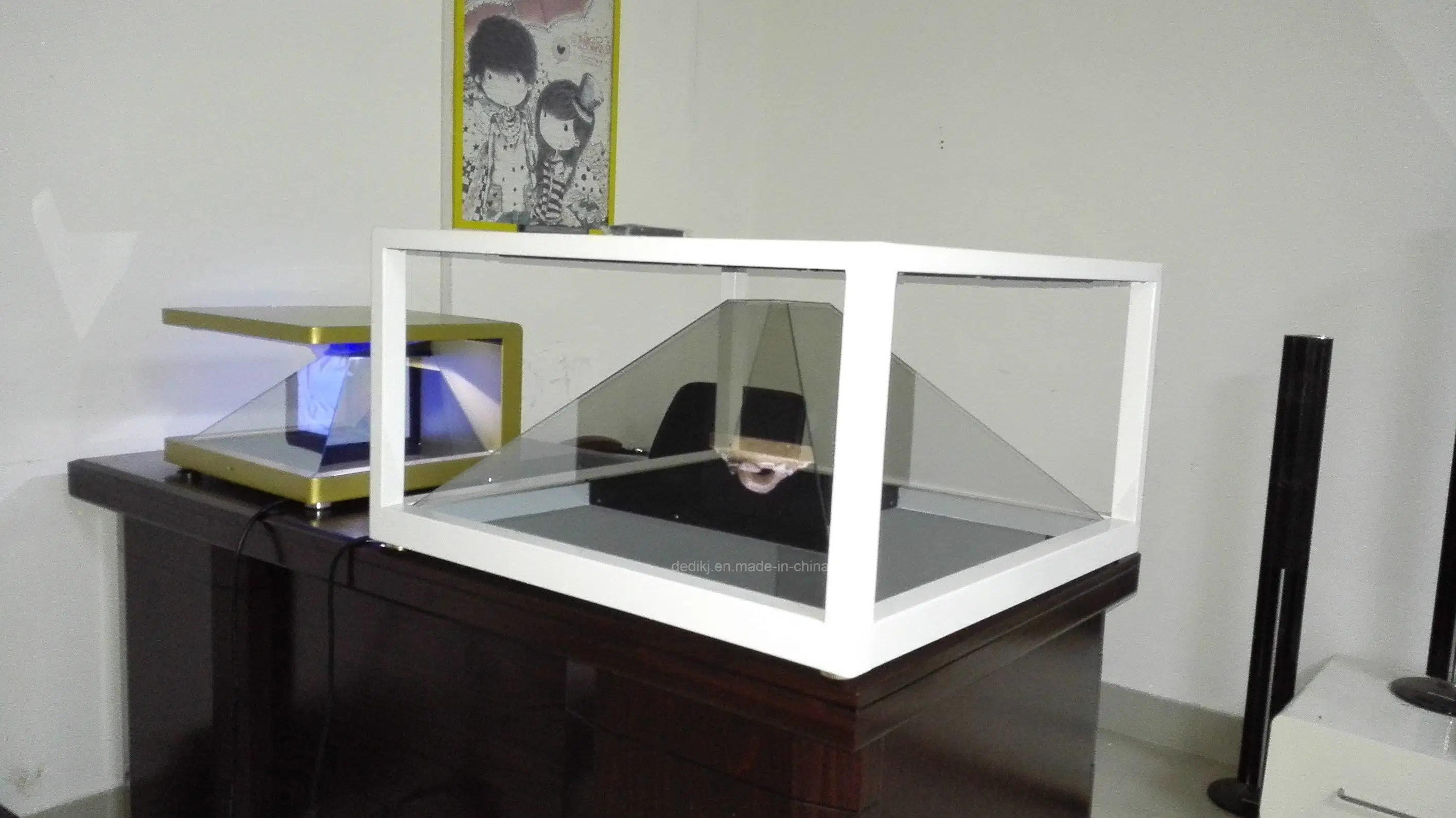 Dedi 180 /270/ 360 Degree Holographic 3D Advertising Equipment