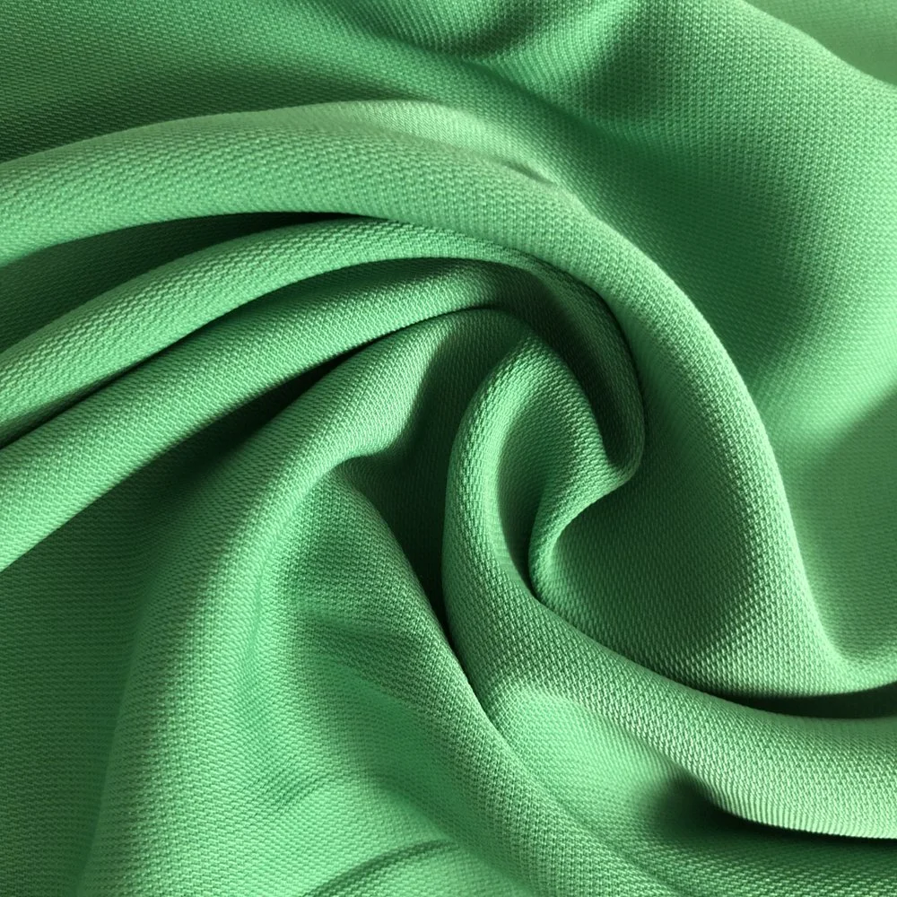 Hot Sale Recycled 97 Polyester 3 Spandex Twill Dress Fabric