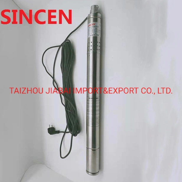 Sincen 2qgd1-50-0.37 Small Stainless Steel Deep Well Screw Pump