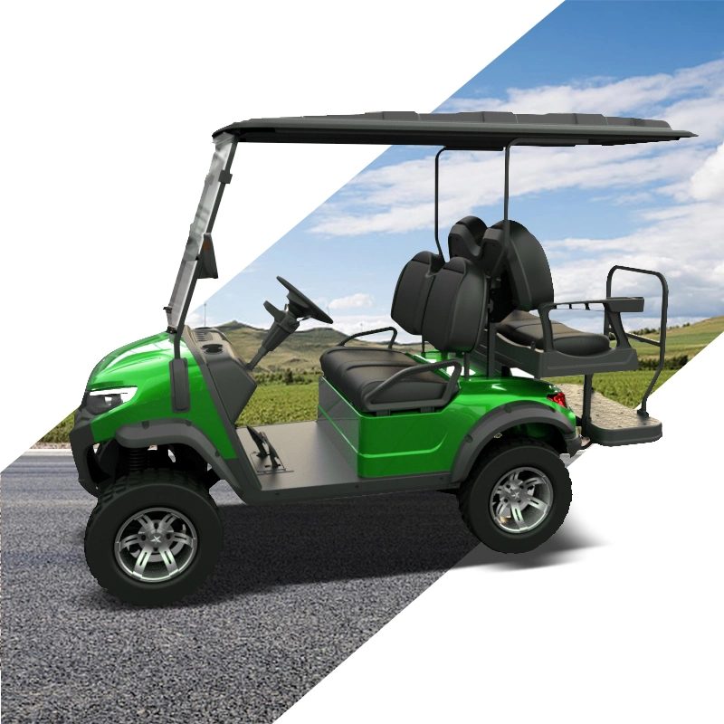 Caza de Alta calidad 2+2 asientos Predator H2+2 Carro de Golf eléctrico Carrito de golf de Ggy Lift