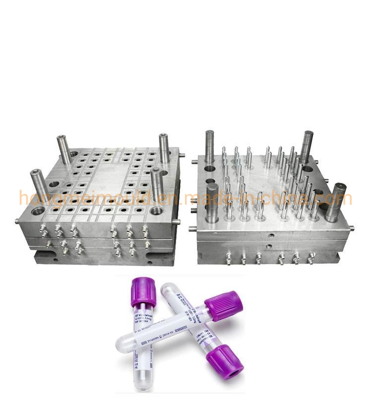 Hot Runner Blood Collection Injection Mould Medical Mold Vacuum Blood Collection Tube Mold Test Tube Injection Mold in China