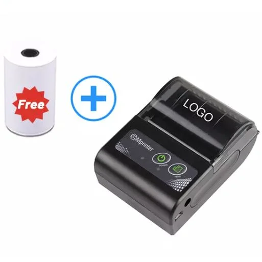 Tragbarer Drucker Handheld Android Mini Bluetooth Thermal Printer USB Thermal Drucker