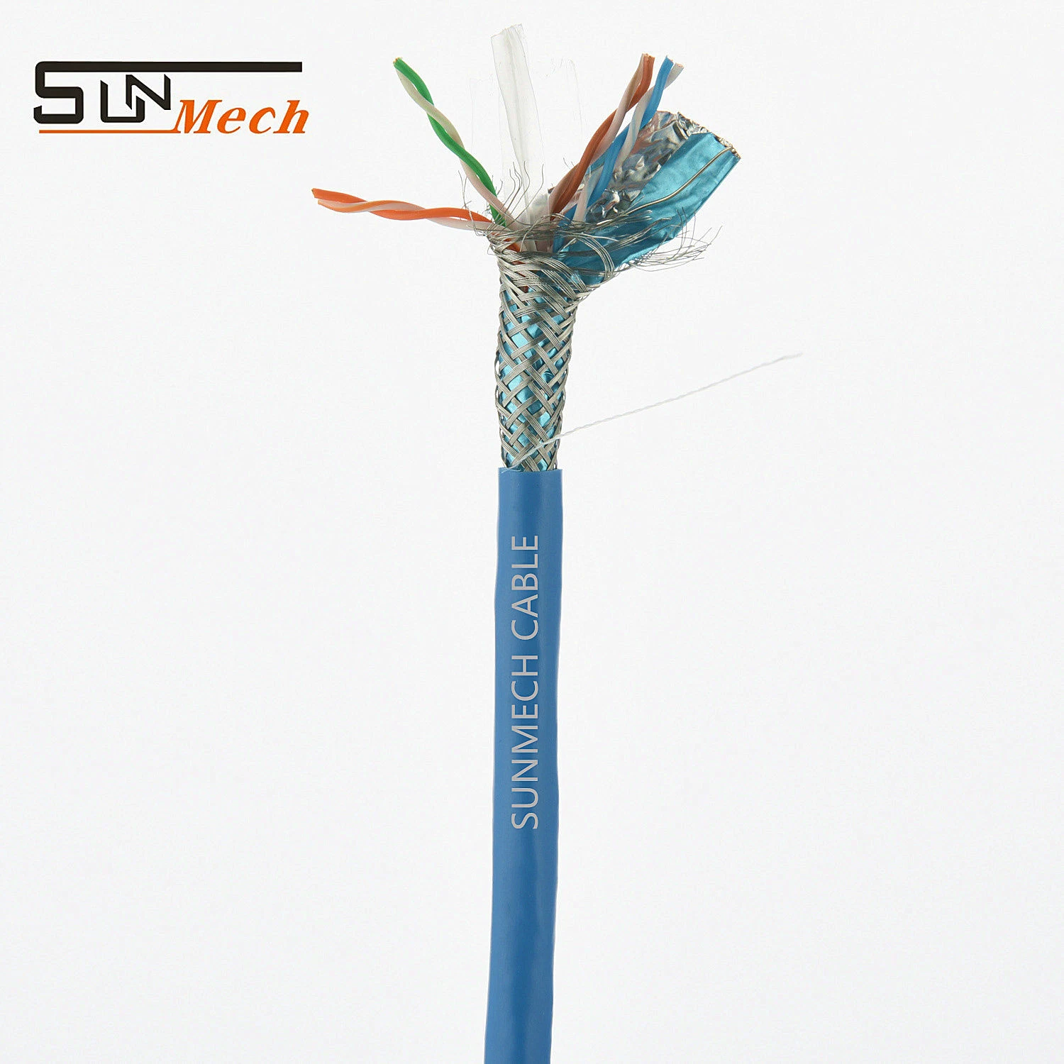 Cat5 Cat5e CAT6 Cat7 Bare Copper UTP FTP SFTP Commucation Cable Fluke Test Pass LSZH Ls0h CCA LAN Cable 23AWG 24AWG Network Cable