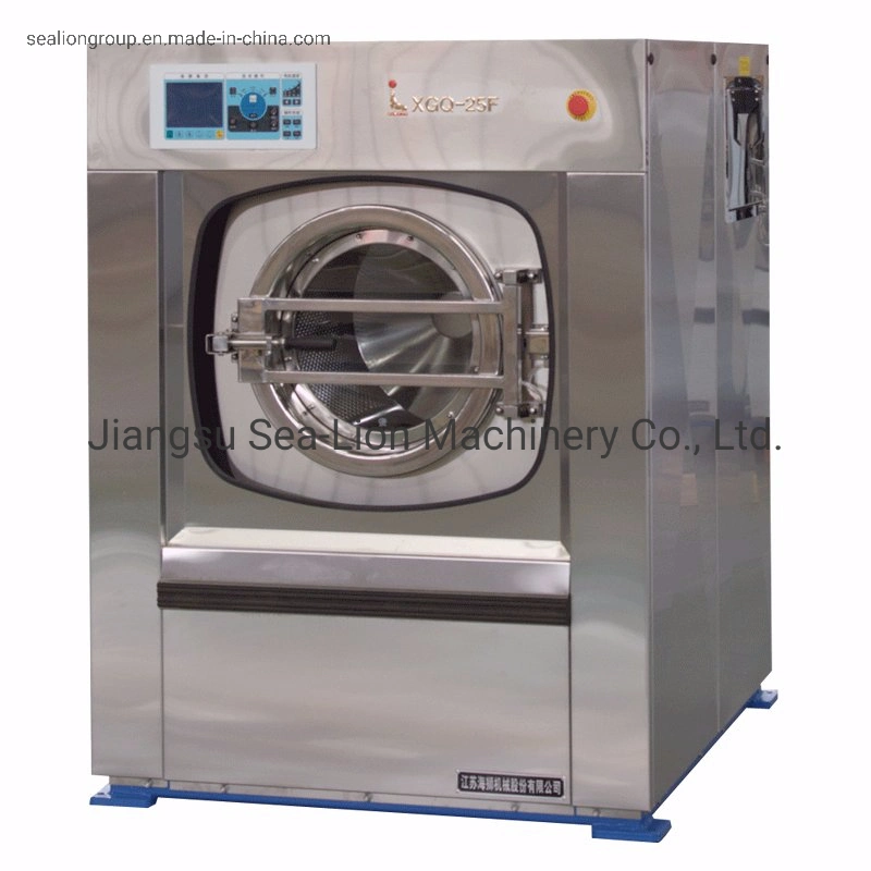 Laveuse-extractrice industrielle automatique de 100 kg pour le linge