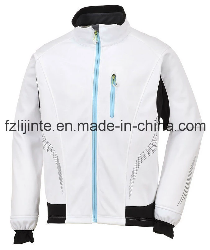 Waterproof Sports Cycling Jacket Sportwear with Elastic-Cord Hem