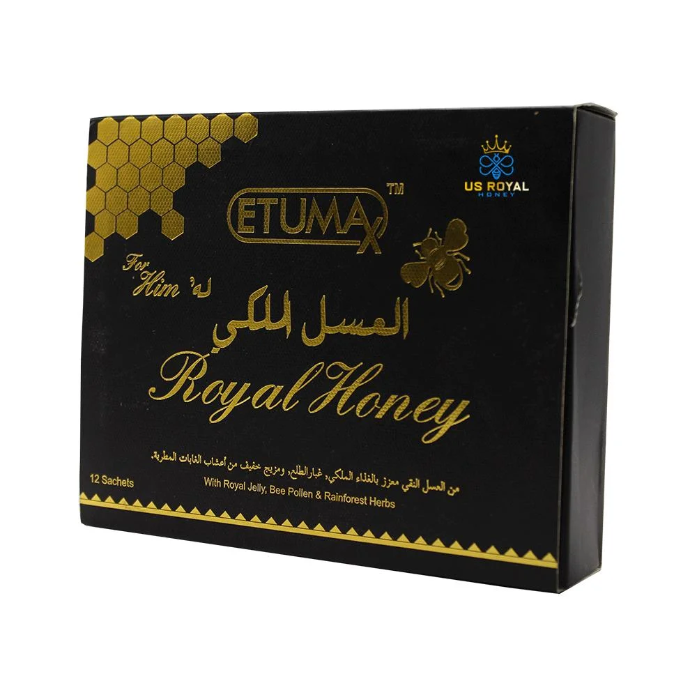 Royal Honey Enhance Enlarge Penis Sex Delay 12 Sachets for Man Honey