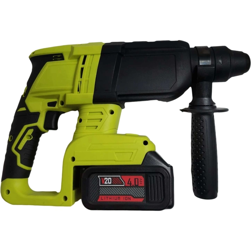 21V Li-ion Cordless Rotary Hammer Drill 26mm Electric Power Hammer Drill Power Tools