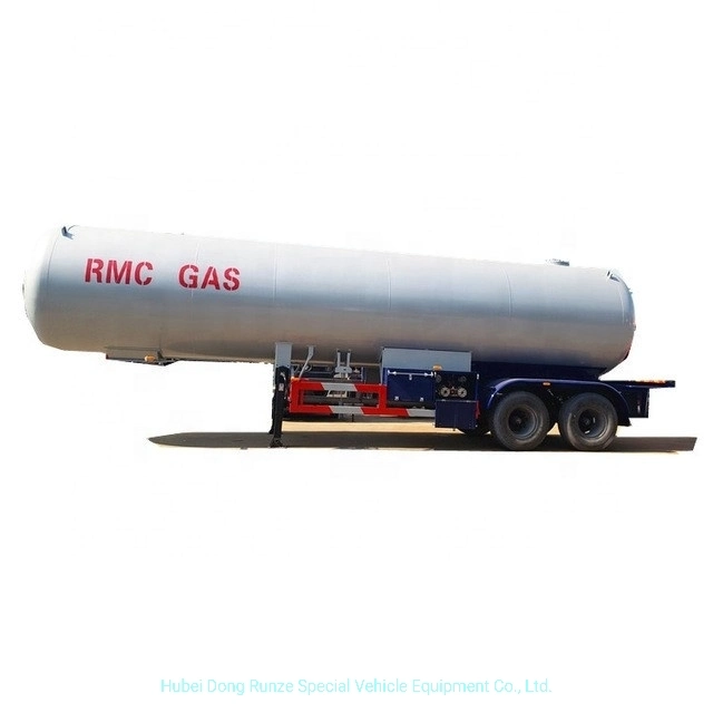 LPG Propane Tanker 2 Axles BPW Trailer 40.5cbm (1.61MPa Pressure Vessel Tank)