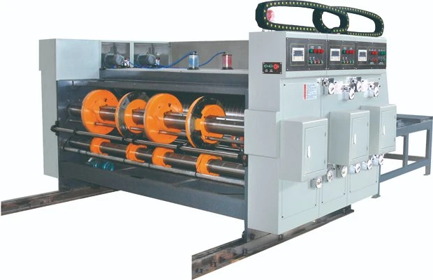 Semiautomatic Rotary Sloter Machine for Corrugated Paperboard