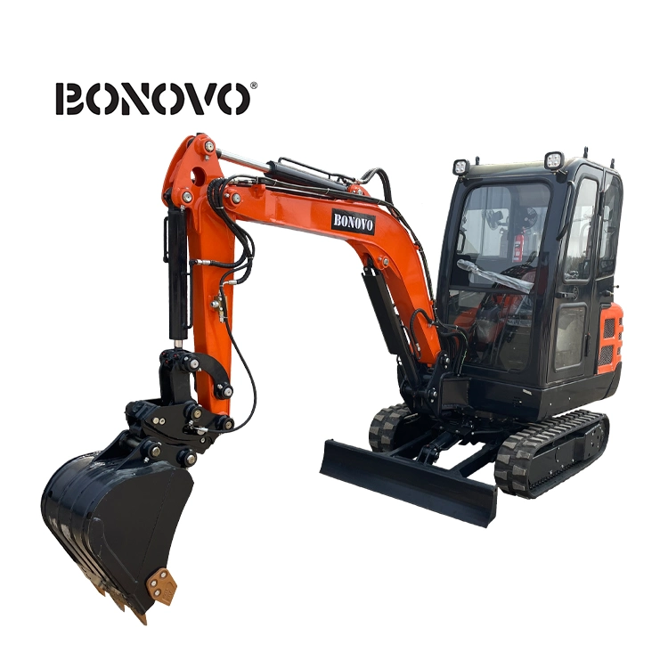 China 2,5 Ton Erde bewegende Maschinen 2500kg Mini Digger niedriger Preis Zum Verkauf