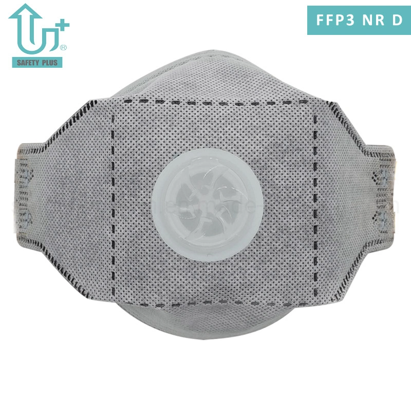 Rubber Earloop 6 Layer Anti Air Pollution Foldable FFP3 Mask Protective Anti Dust Disposable Respirator
