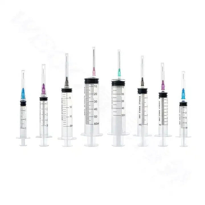 CE Approved Medical Safety Self Destruct Syrine 5ml Auto Disable Syringes with Needle