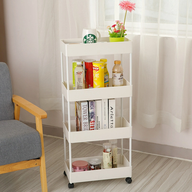 Meubles de cuisine salle de bain salon de beauté Rack de stockage Seam Trolley