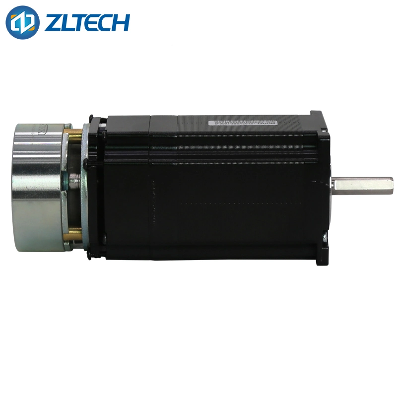 57 Series NEMA 23 1.8 Degree 2-Phase 2.2n. M 4A Electric Hybrid 4-Lead DC Brushless Step Stepper Motor with Permanent Magnet Brake