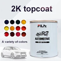 Good Coverage High Chroma Acrylic Auto Paint High Application Car Paint Focus HS 2K Topcoat White F201