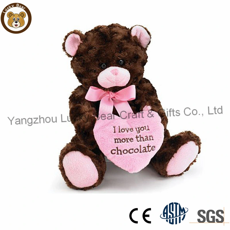 Custom Design Lovely Stuffed Soft Baby Doll Plush Teddy Bear Toys