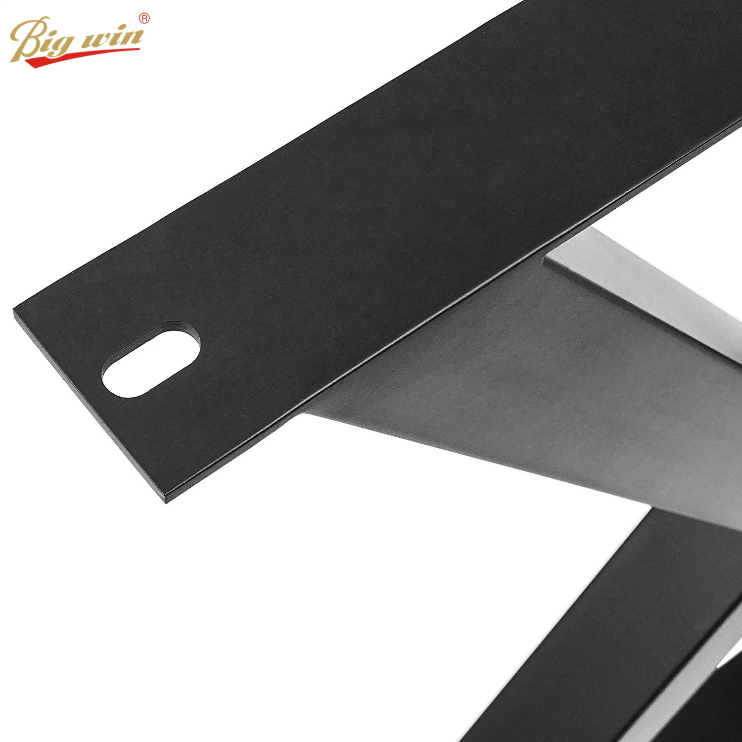 Fabricante chinês popular de ferragens para móveis Perna de mesa de aço preto metálico estilo hairpin