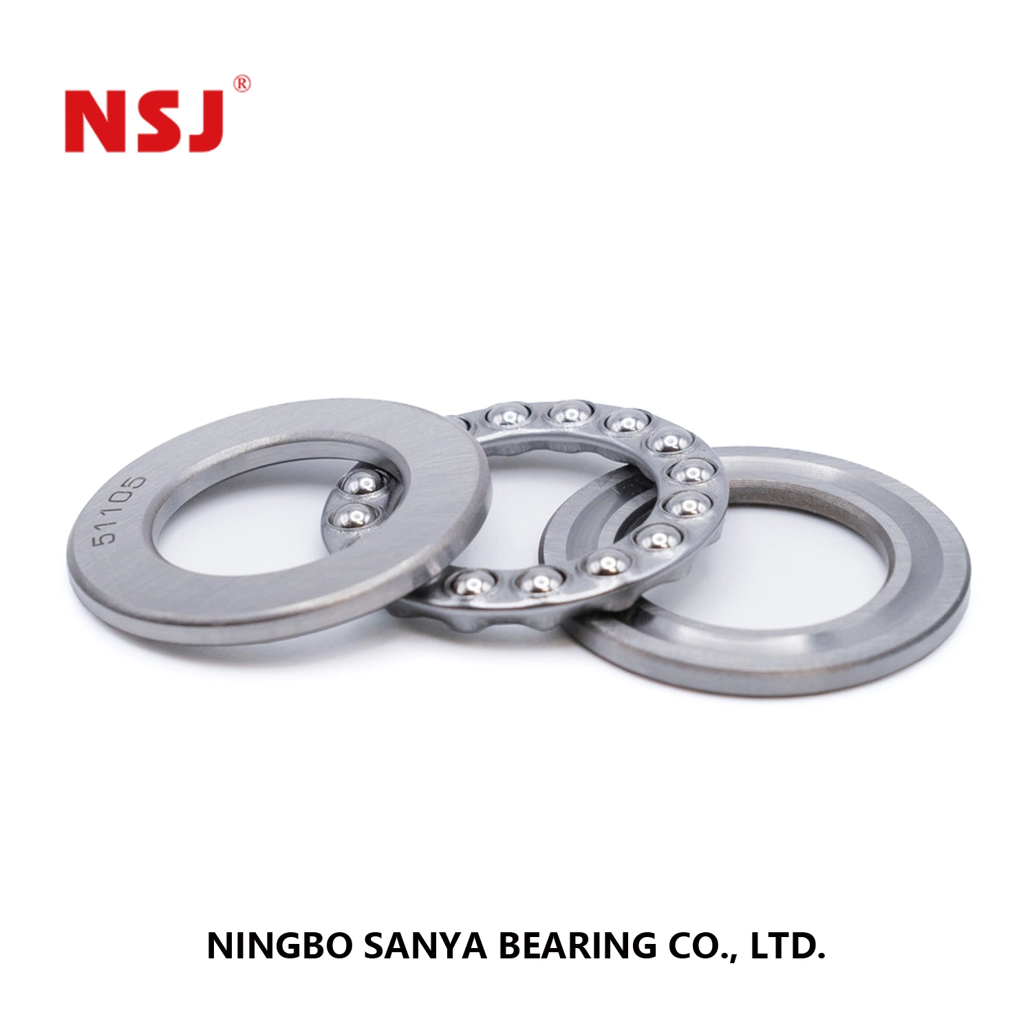 51100 Series Chrome Steel Thrust Ball Bearing