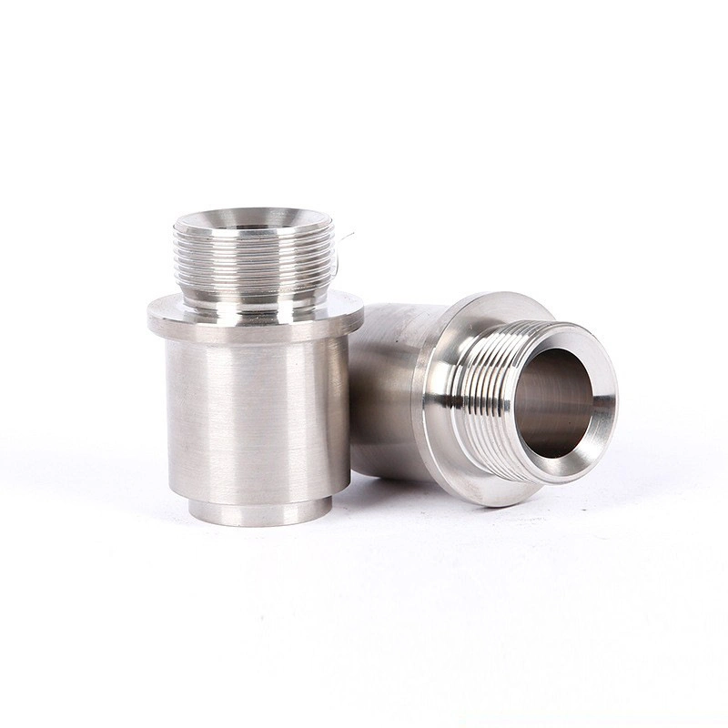 High Precision Stainless Steel Double-Screw Bolt CNC Machining with Sandblasting