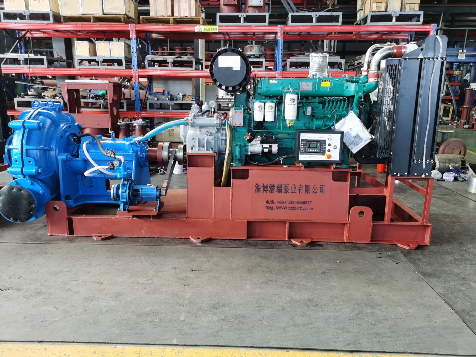 Anticorrosive Chloride Industry Desulphurization Slurry Pump