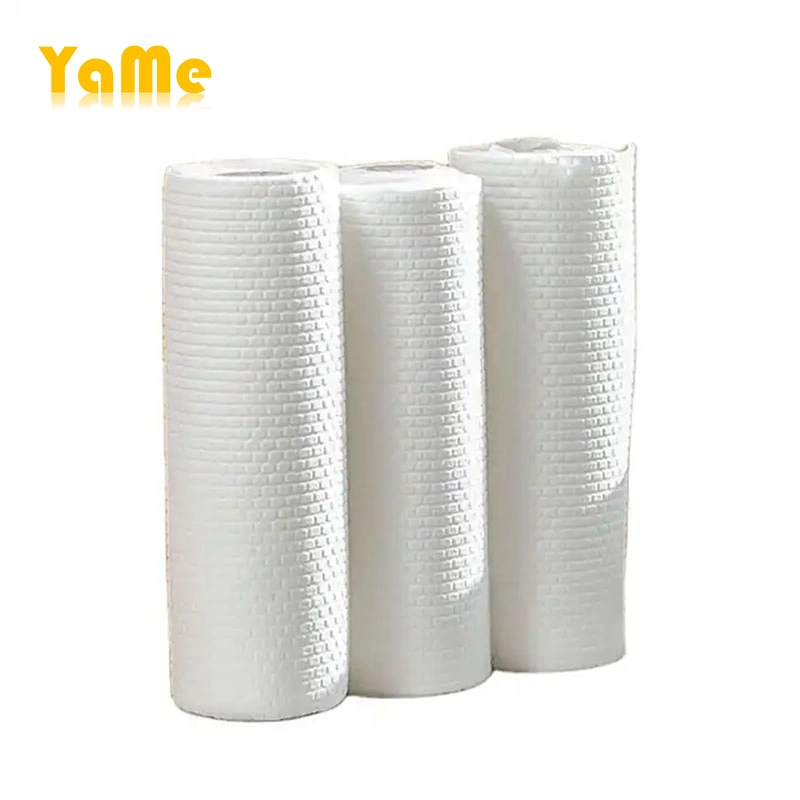 Wholesale/Suppliers Hot Virgin Pulp Embossed Kitchen Tissue Paper Roll, Strong Water Absorption Soft Bamboo Printed Kitchen Towel Paper