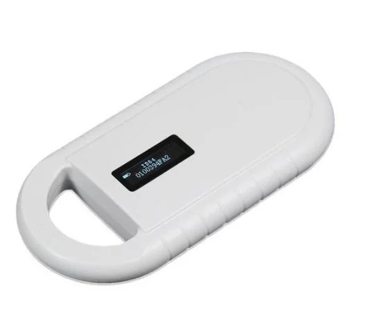 Inventar RFID Microchip Handheld Ear Tag Scanner Spritze Portable Reader Für Tierverfolgung