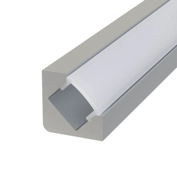 Extrusão do perfil de alumínio linear LED com tampa