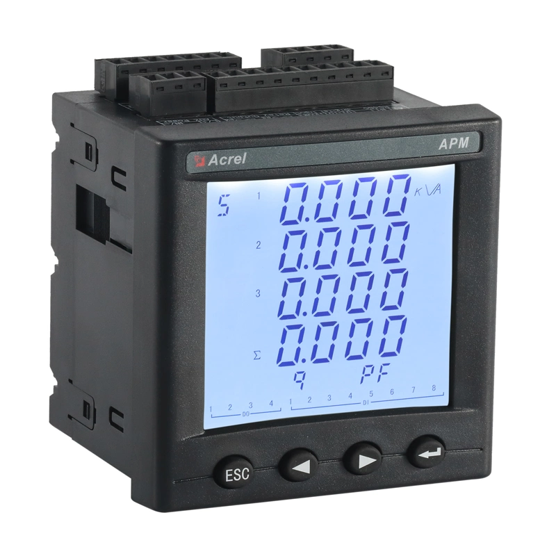 Compteur d'énergie multifonction avec interface Profibus-DP compteur d'énergie RS485 double