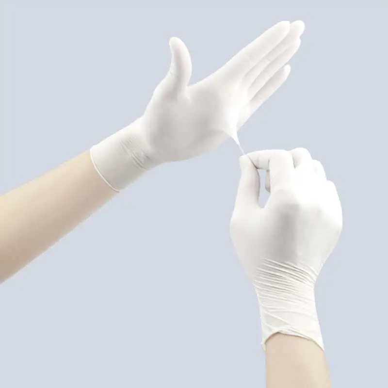 Одноразовые стерильные латексные хирургические медицинские перчатки для USD больницы