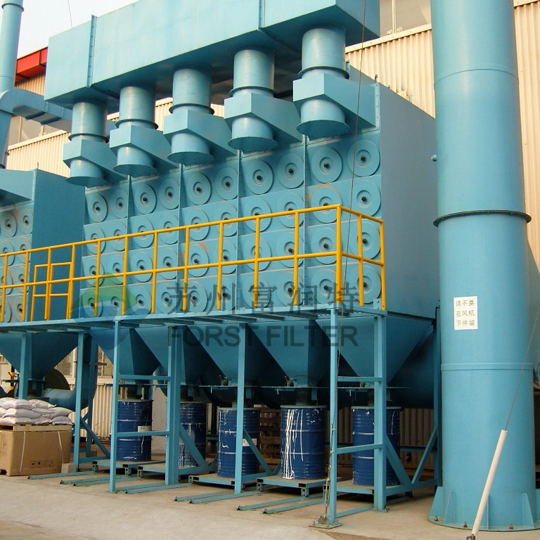 Forst Paper Powder Mixing Plant Dust Collector System