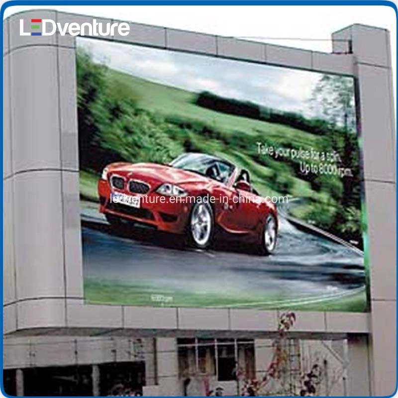 Outdoor P8 Full Color Advertising LED Clock Display