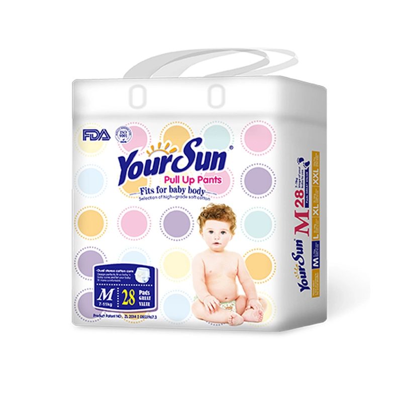 Diaper Pants with 3D Embossing Best Dry Extra Soft Brand of OEM & ODM