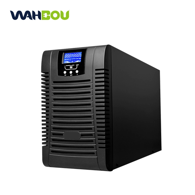 Wahbou UPS Alimentation sans coupure 220VAC UPS en ligne à haute fréquence pour ordinateur application domestique.