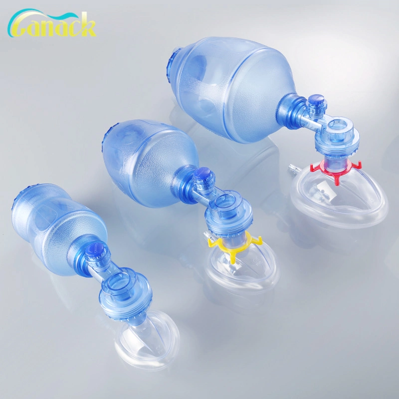 Portable Oxygen Resuscitator Ambu Bag PVC Material