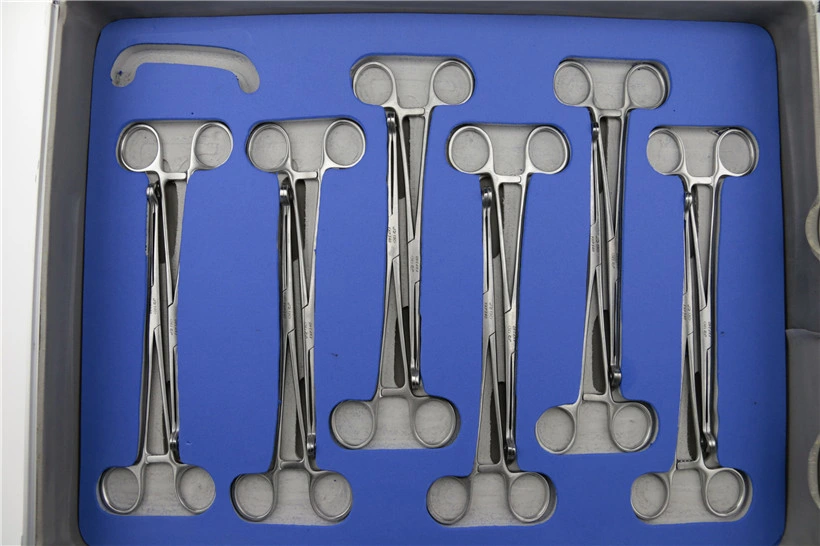 Ssf-1 Medical Gynecology and Obstetric Instrument Kit Caesarean Instrument Set
