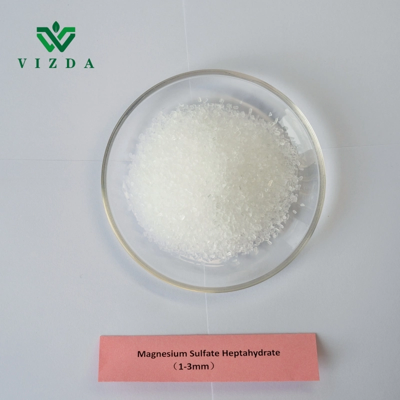 Sulfate de magnésium Heptahydrate fournisseur d'engrais à cristaux inorganiques Fabricant pour l'usine