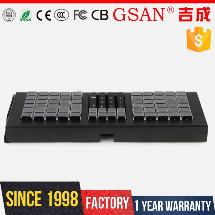 81 Keys PS/2 Port POS Programmable Keyboard