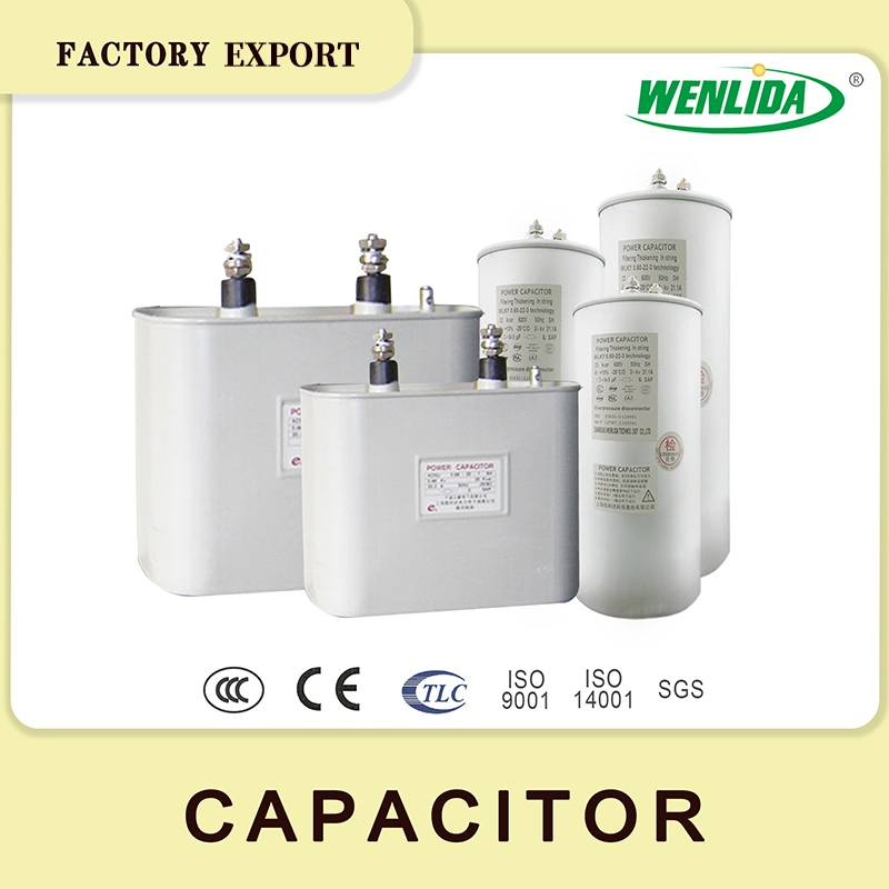 Filter Type 600V 30kVA Three-Phase Oil Type Low Voltage Capacitor High Quality Power Frequency Aluminum Stretch Capacitor Wt-Lct-0.6-30-3