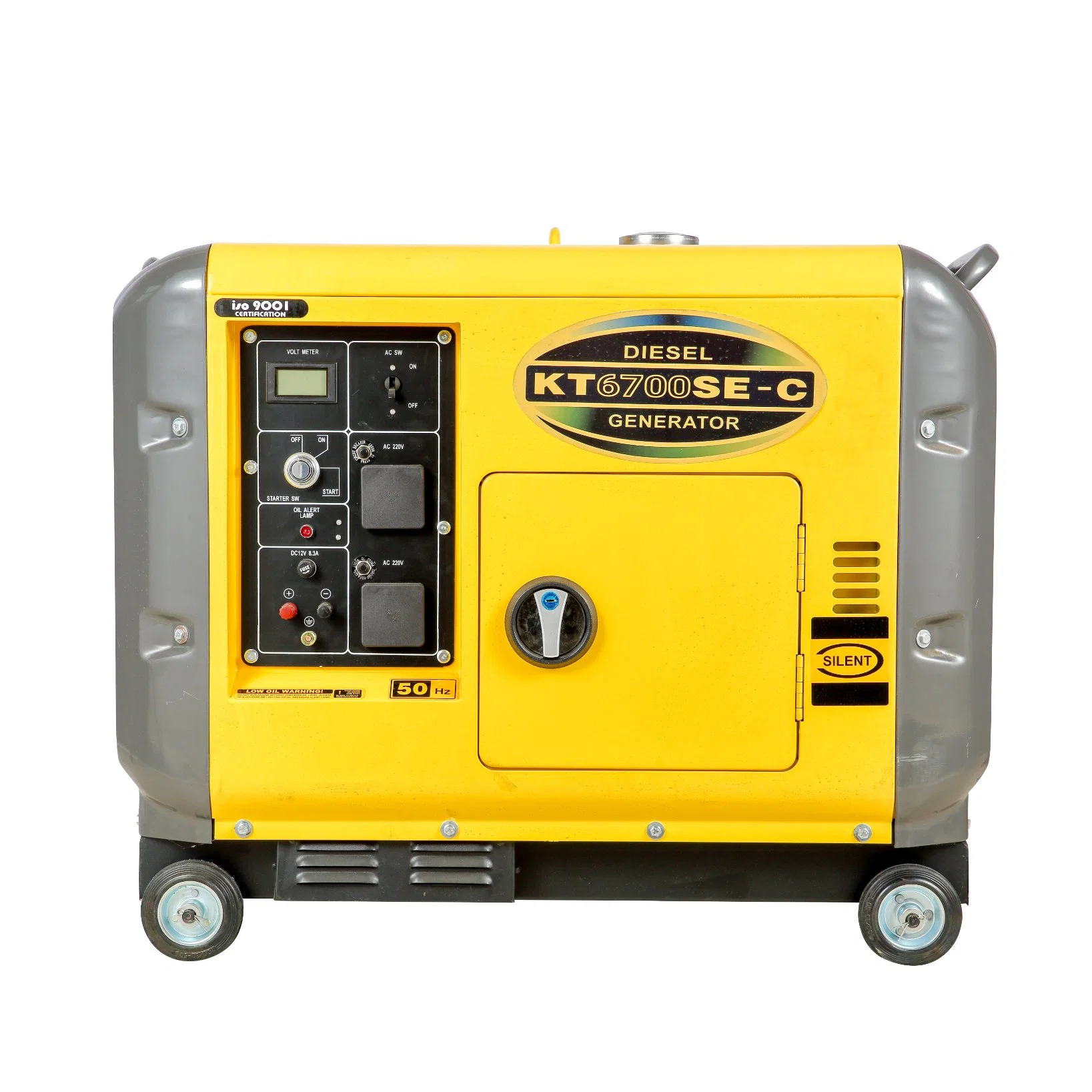 Popular 5,5kVA silencioso silencioso generadores diesel de pequeño tamaño Genset